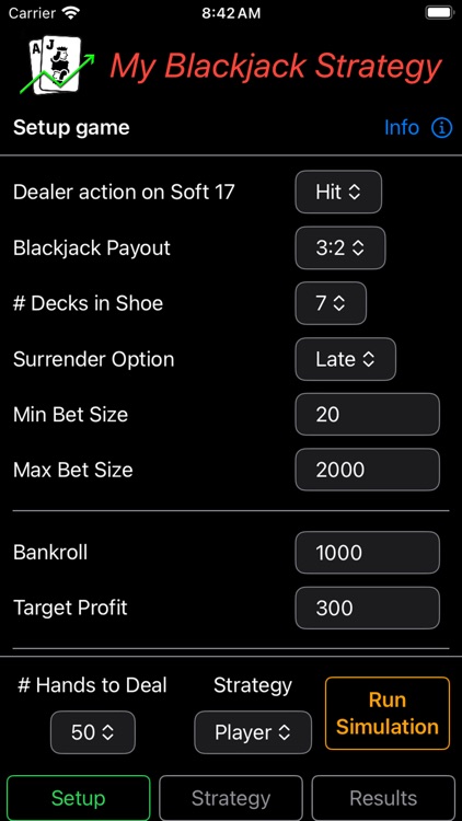 My Blackjack Strategy screenshot-3