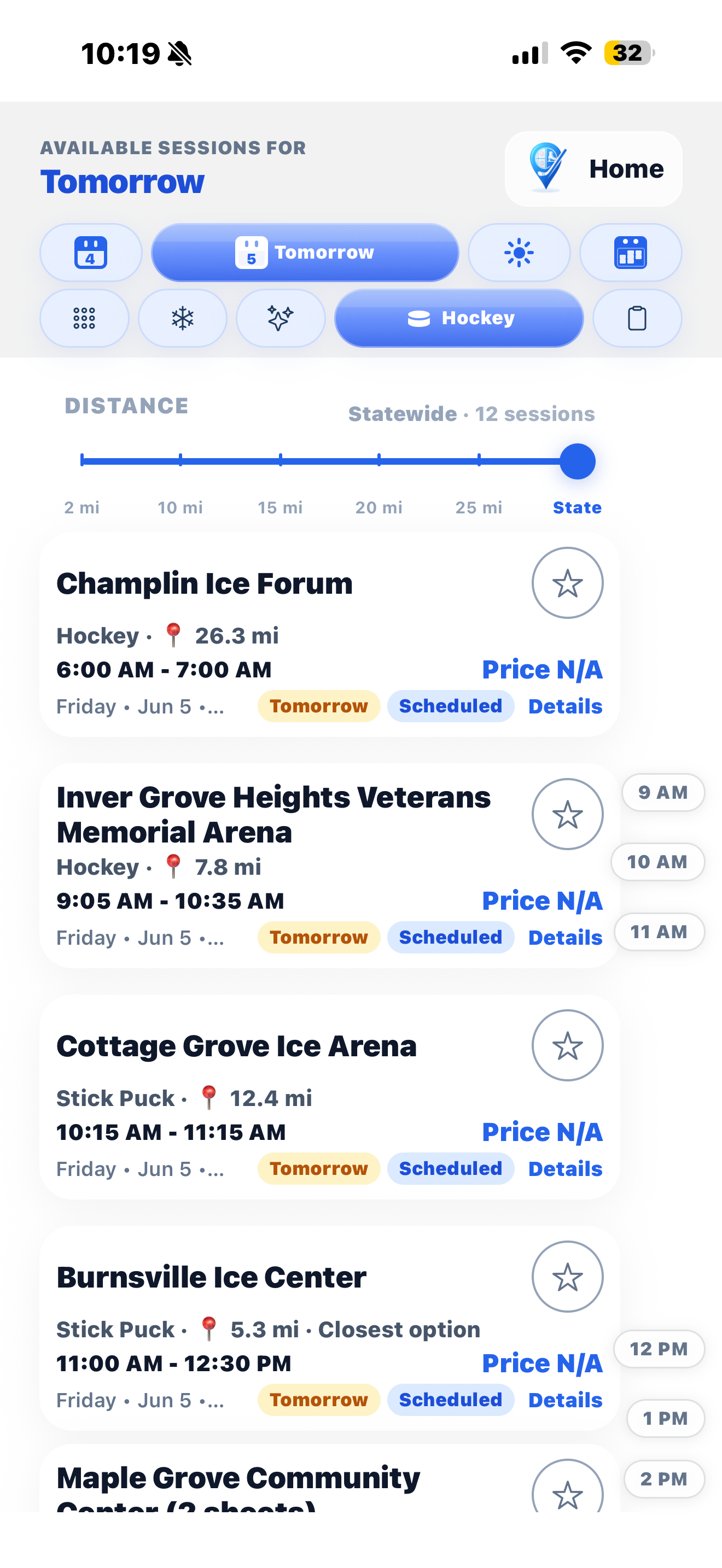 Ice Rink Finder screenshot 4