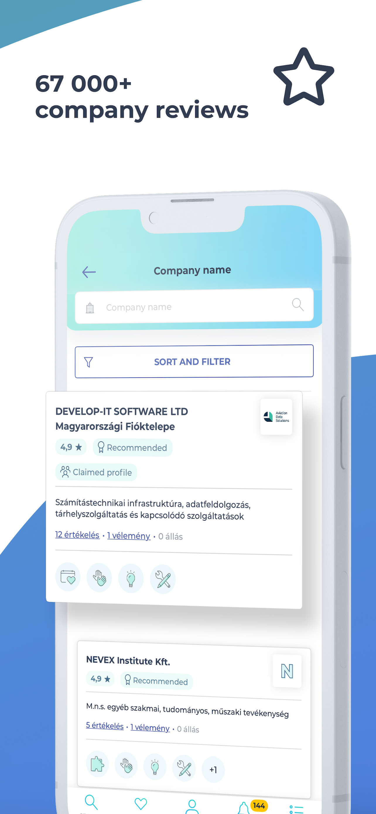 Profession.hu: Fast Job Search