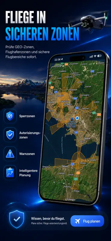 Météo Drone DJI: Carte UAV Air screenshot 2 of 7