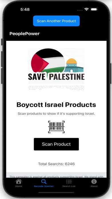 No Thank You Boycott Screenshot