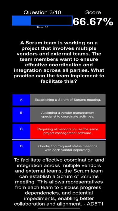 ProQuiz PMI-ACP Screenshot