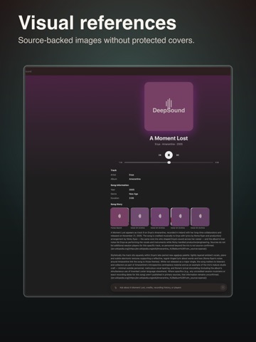 DeepSound Music iPad screenshot