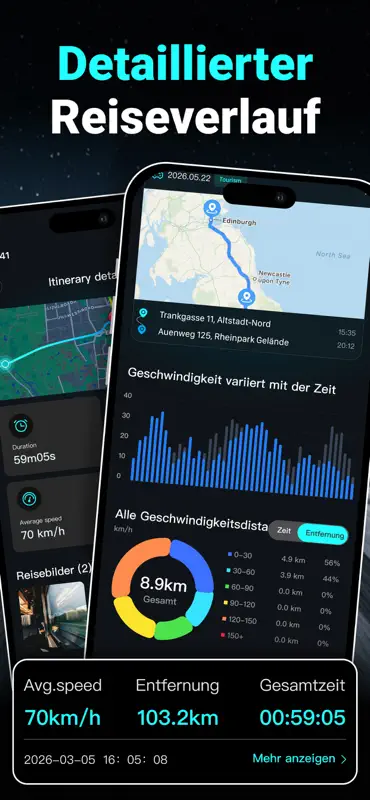 Tachometer GPS : KMH Tracker screenshot 7 of 10