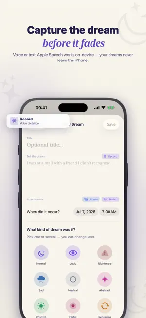 Dream Journal: Sleep & Lucid screenshot 2
