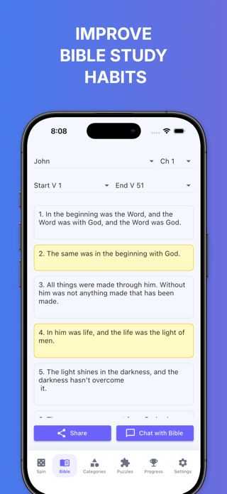Bible Spin Screenshot 3 of 7