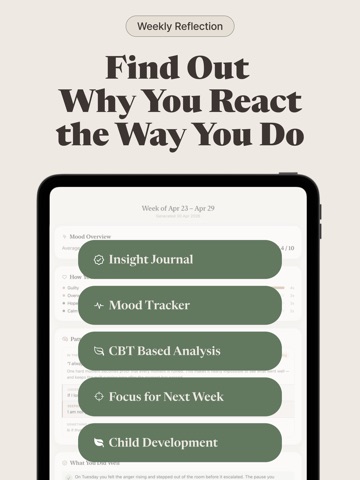 Arden: Mindfulness Parenting iPad screenshot