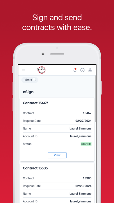 Siemer Milling Company Screenshot