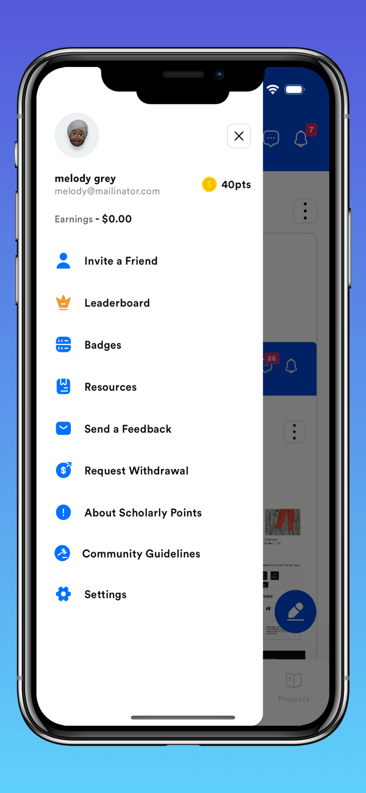 Scholarly: Earn as you grow