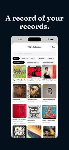 Spindle: Vinyl Tracker Screenshot 2 of 8