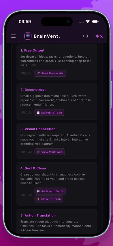 BrainVent- ADHD Brain Dump screenshot 3