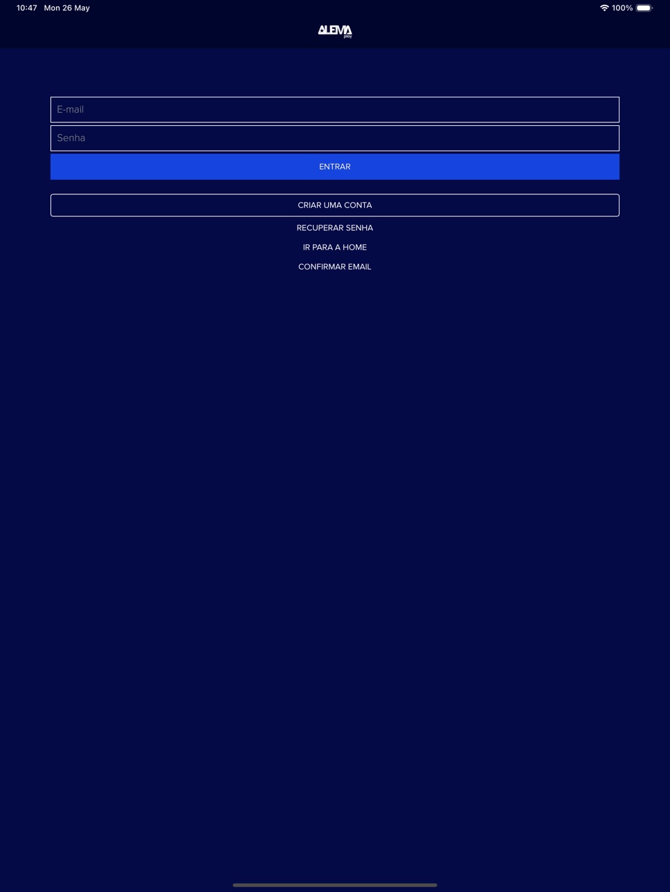 iPad screenshot