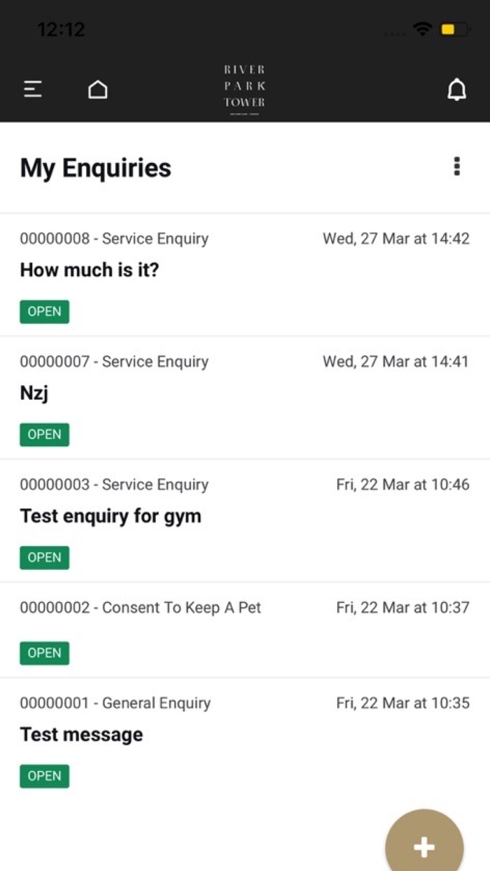 River Park Tower Residents