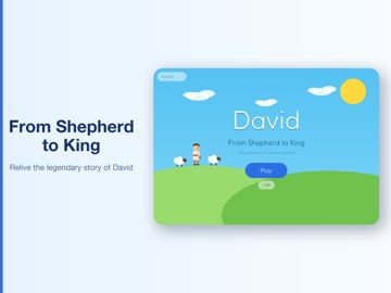 David: Shepherd King iPad screenshot