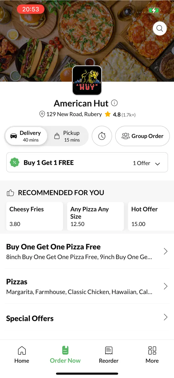 Screenshot #2 pour American Hut