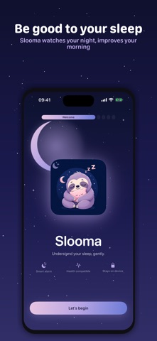 Slooma: Sleep Tracker Screenshot 1 of 8