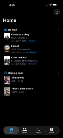 ShowMeMyShows screenshot