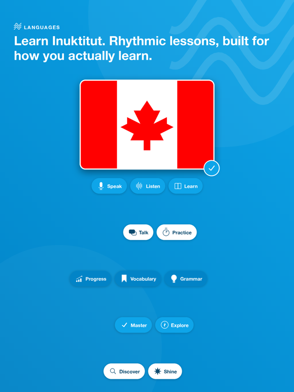 Learn Inuktitut - LingoWave iPad screenshot