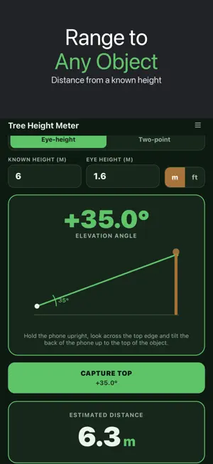 Tree Height Meter screenshot 2
