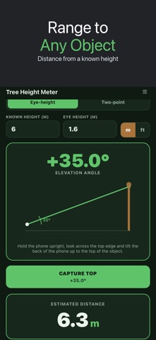 Tree Height Meter Screenshot 2 of 3