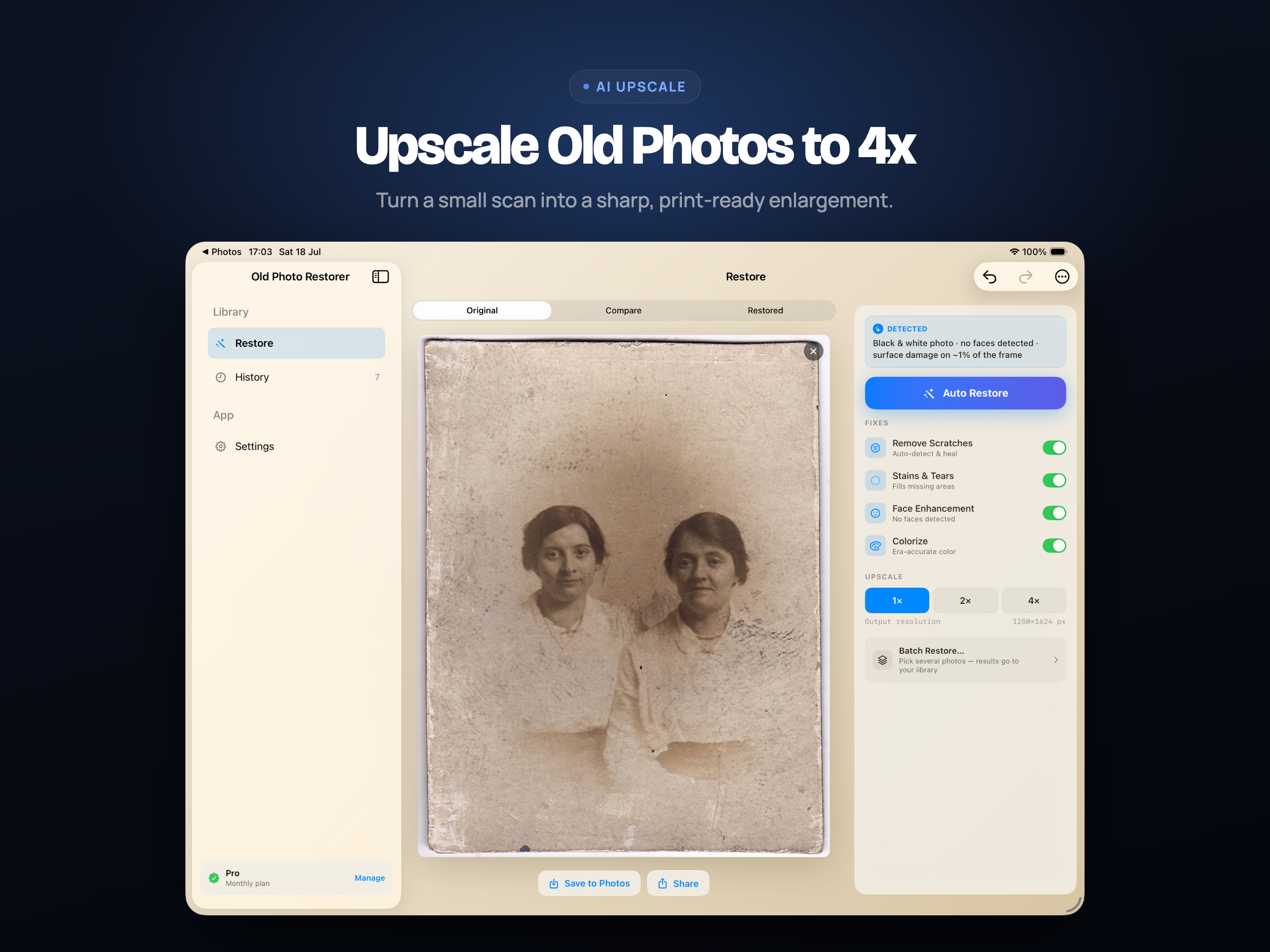 Old Photo Restorer: AI Repair screenshot 16