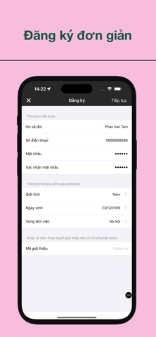 Tài Xế XanhGo iPhone screenshot 2