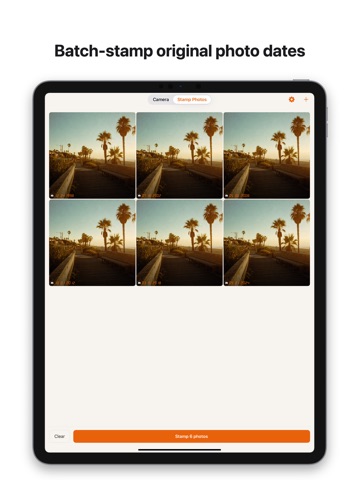 Date Stamper - Stampry iPad screenshot