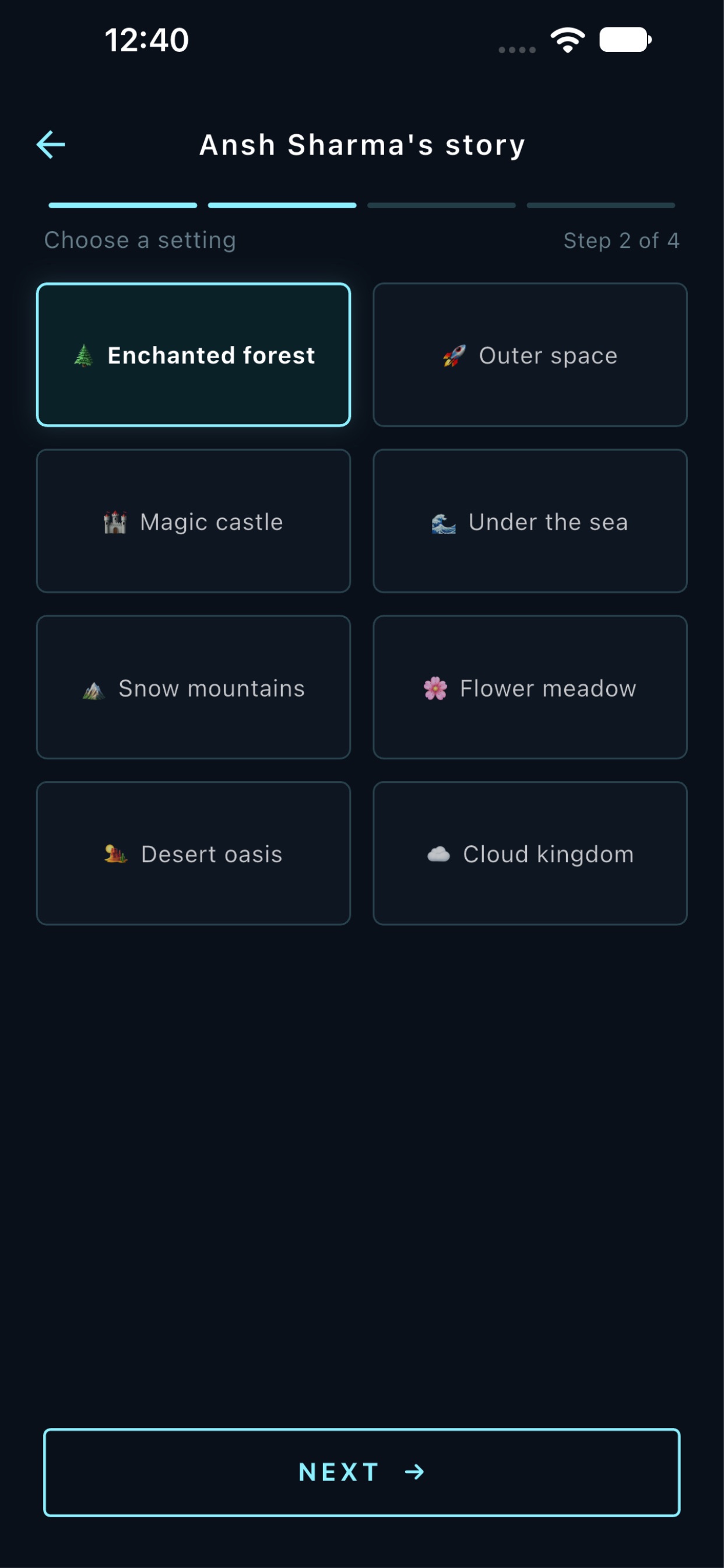 Screenshot 3 of StorySparkle: Bedtime Stories