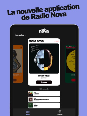 Radio Nova iPad screenshot 1