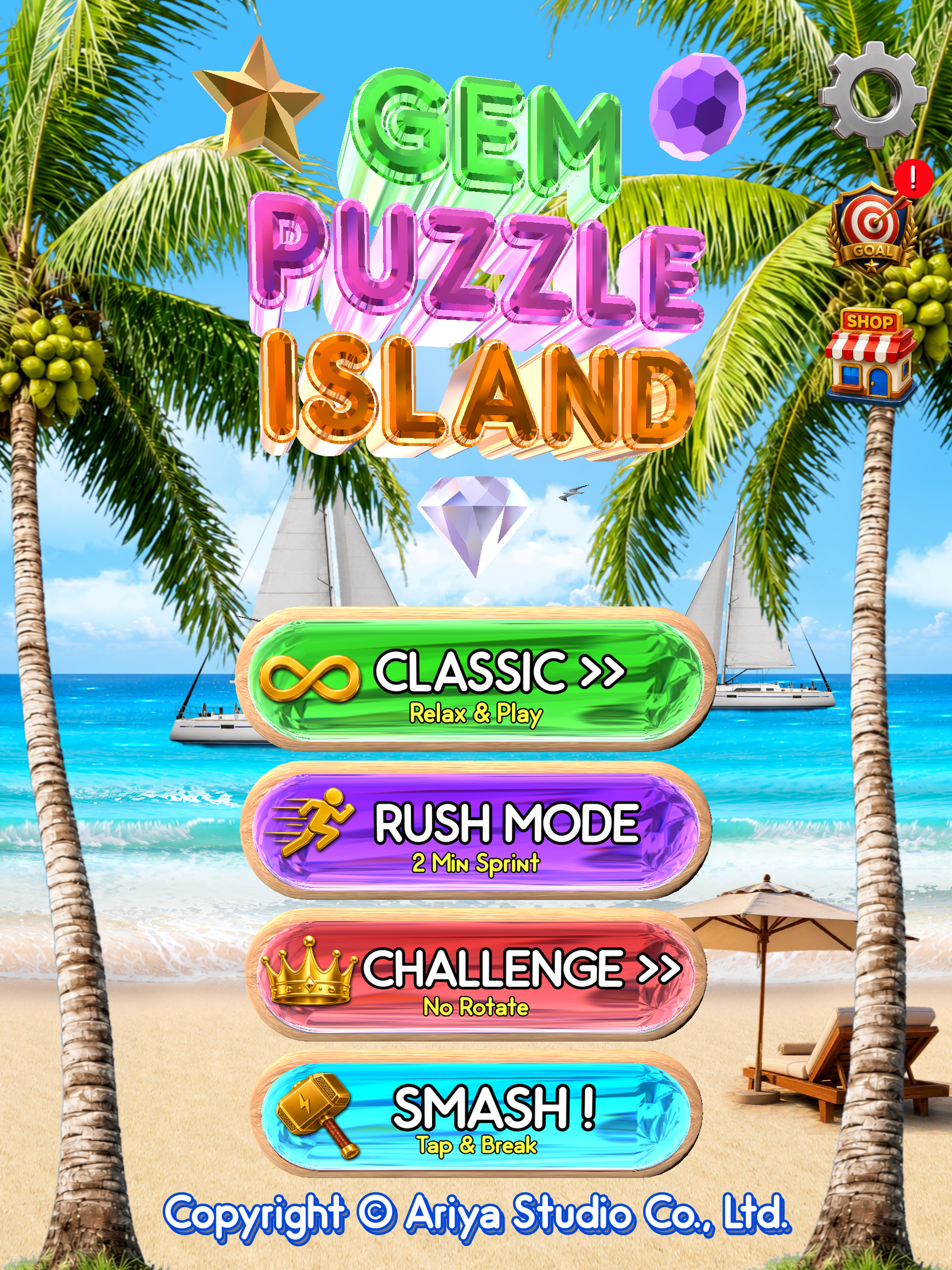 Gem Puzzle Island screenshot 10