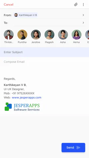 Jesper Mail screenshot 4