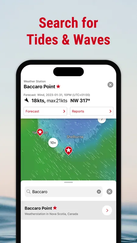 Windfinder: Wind & Weather map screenshot 8 of 10