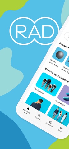 RAD Mobility & Recovery App iPhone screenshot