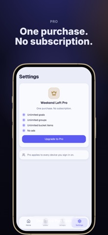 Weekend Left: Day Countdown screenshot