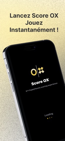 Score OX - Score pour Padel screenshot 1
