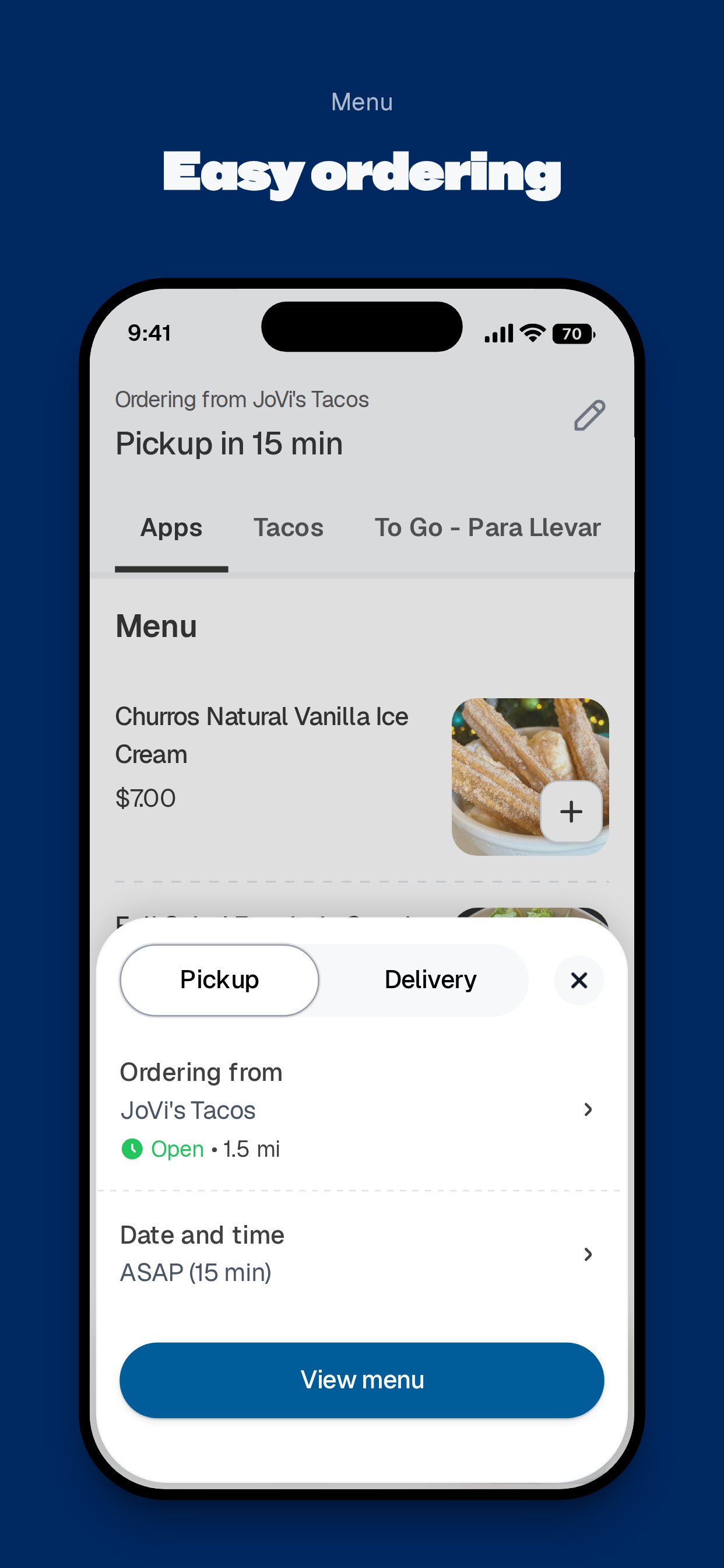 JoVi's Tacos screenshot 3