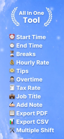 Timesheet & Time Card Tracker Screenshot 1 of 6