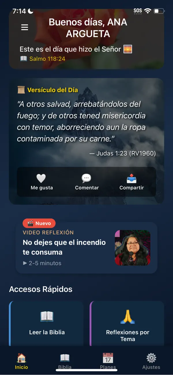 Screenshot #1 pour Biblia Plus Español
