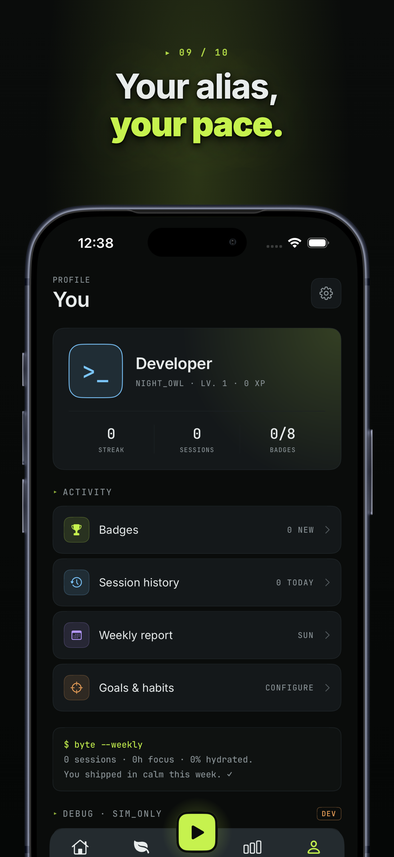 ByteBreak - Developer Wellness