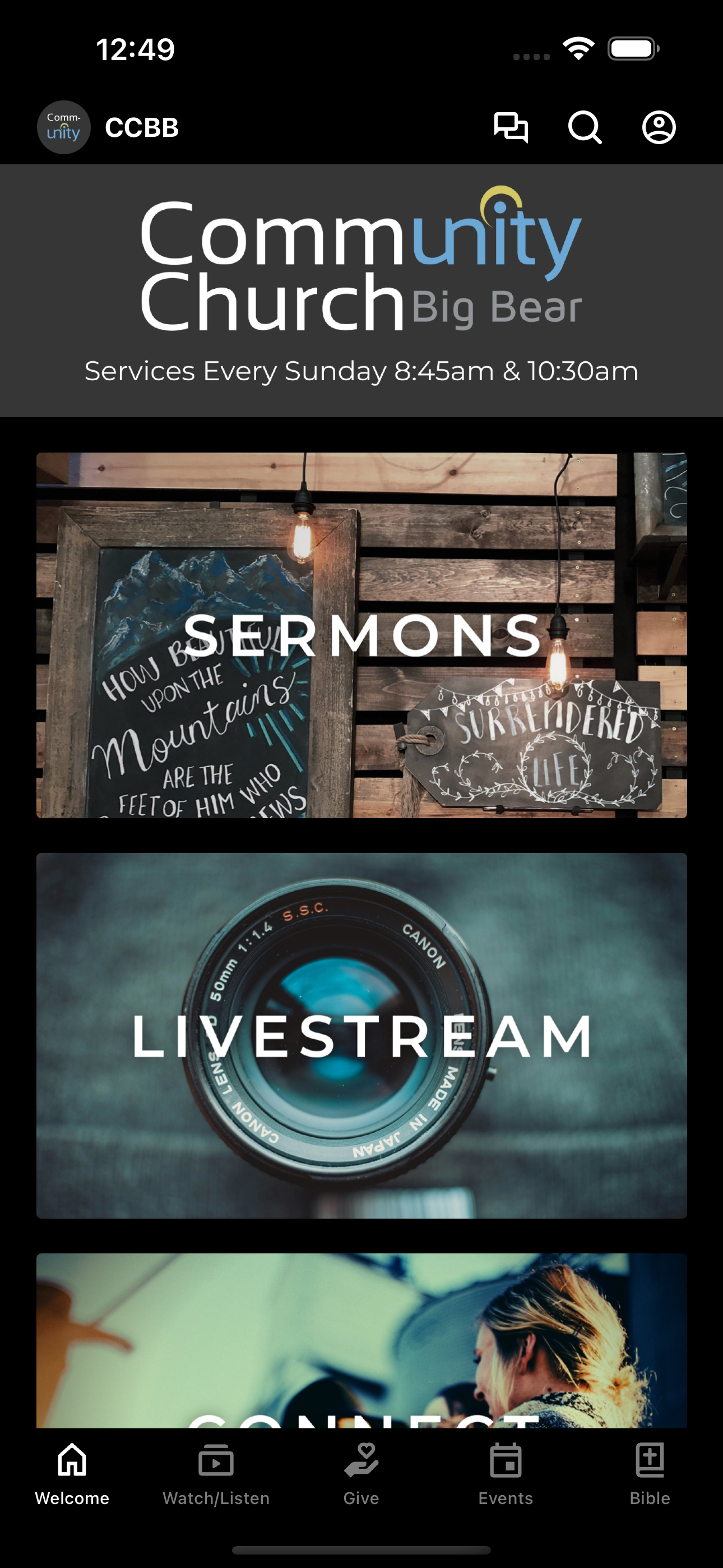 Community Church Big Bear