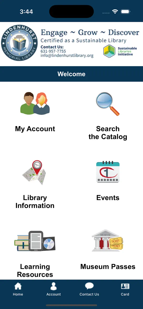 Screenshot #1 pour Lindenhurst Memorial Library