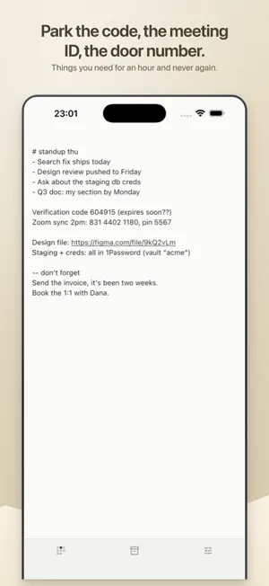 noglow: quick notes scratchpad screenshot 4