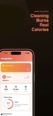 Chore Workout: Burn Calories Screenshot 3 of 10