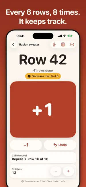 Row & Repeat: Row Counter screenshot 2