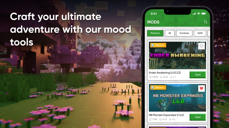 Addons, Skins & Mods for MCPE