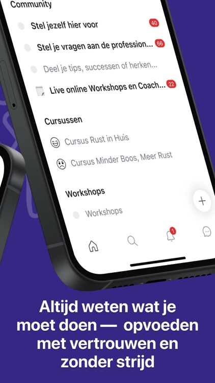 Opvoedapp: Rust in Ouderschap