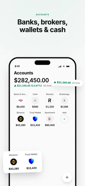 Trexp — Net Worth Tracker screenshot 4