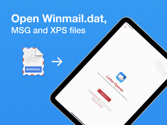 Screenshot #4 pour Winmail Viewer - Letter Opener
