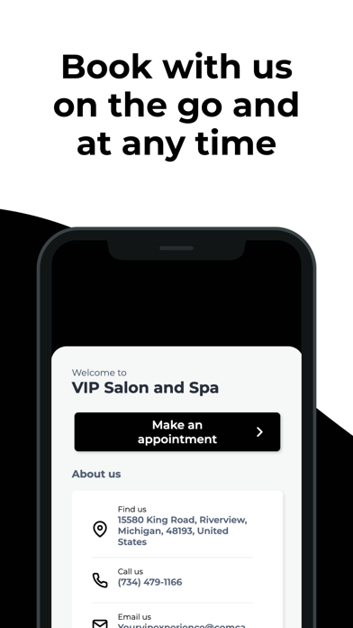 VIP Salon iPhone screenshot 1 - Lifestyle app