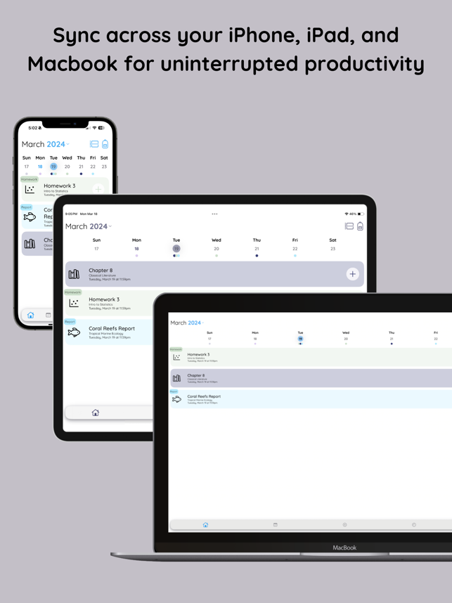 ‎Homework Planner: Recitation Screenshot